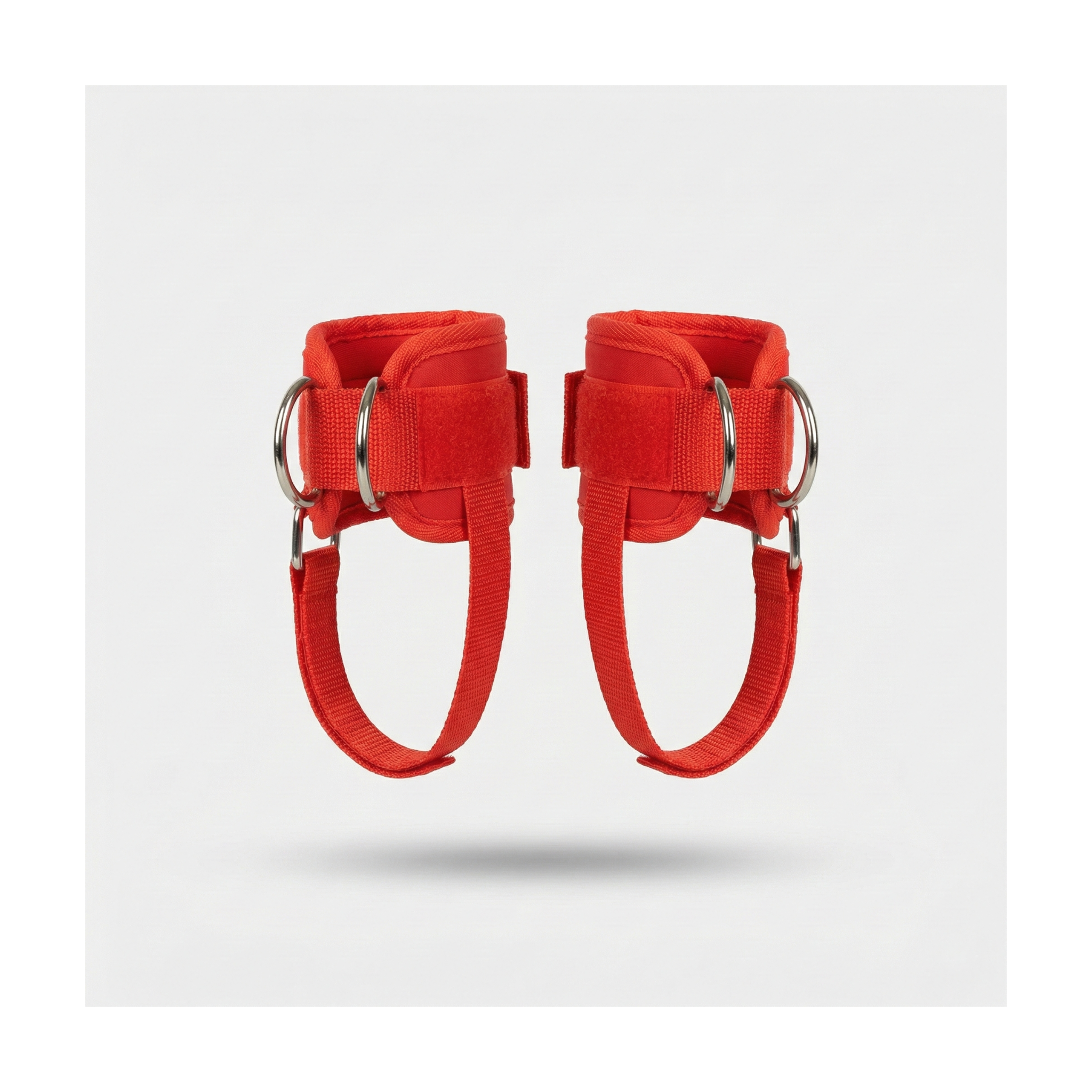 Rossi Athletics padded neoprene ankle straps for cable machine exercises