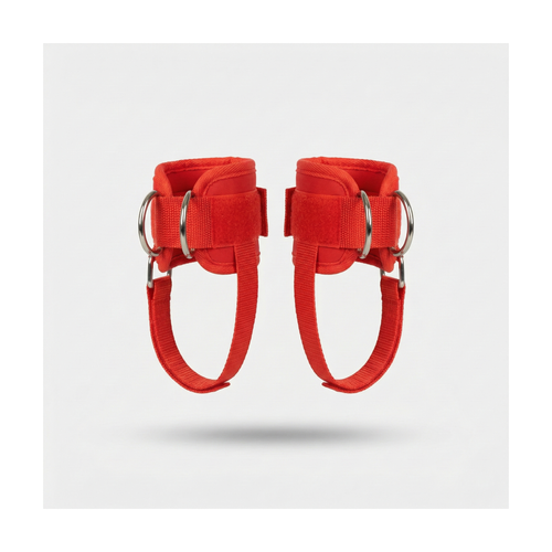 Rossi Athletics padded neoprene ankle straps for cable machine exercises
